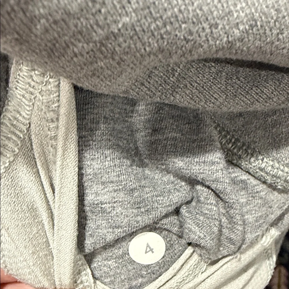 Lululemon Gray Activewear Zip Up Sweatshirt size 4 - Picture 8 of 10